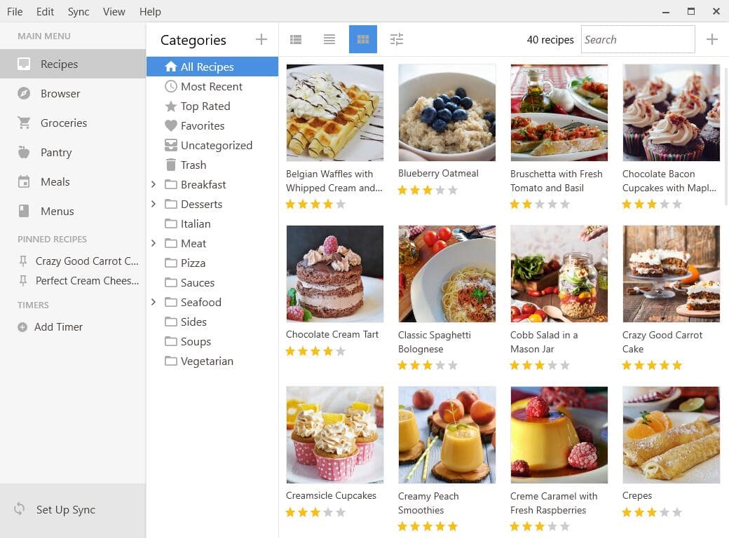 Recipe Sharing Platform